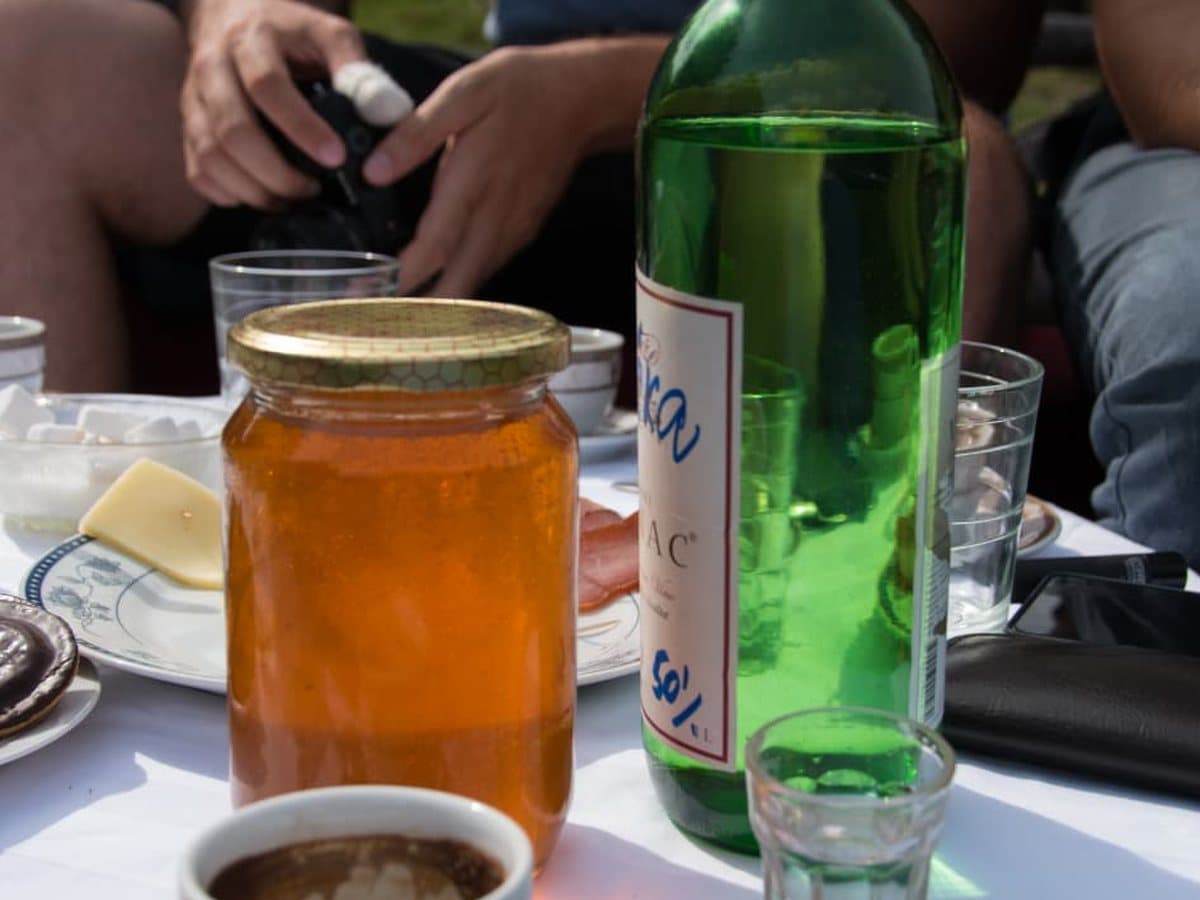 Vrcanje meda iz saća